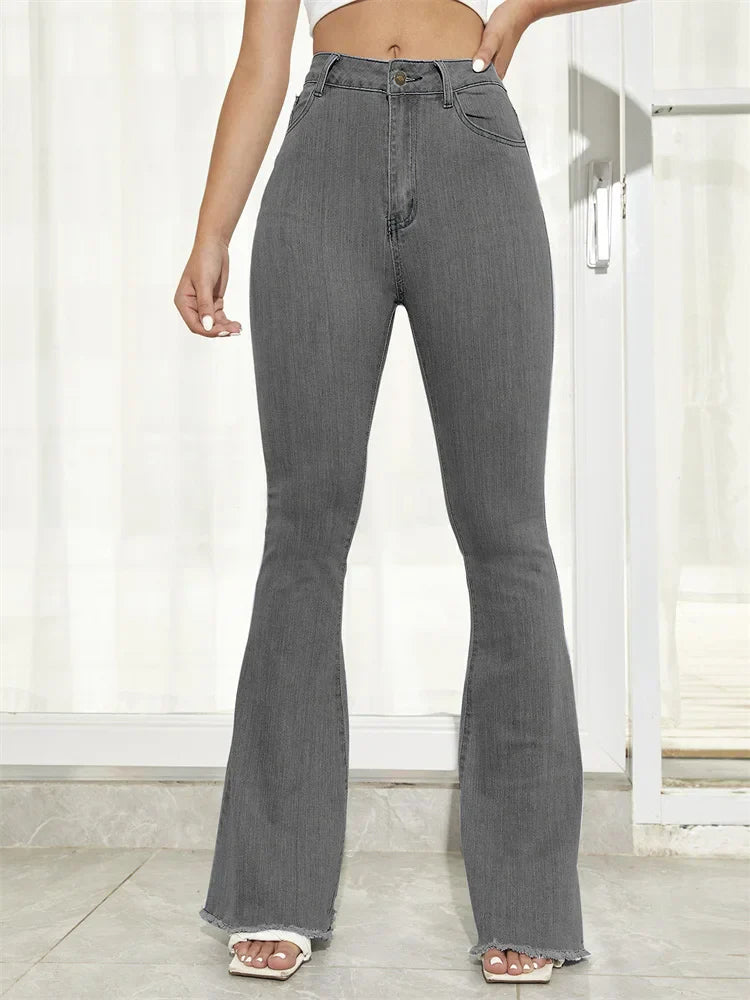 DANIELLE - Flared Jeans - Hoge Taille