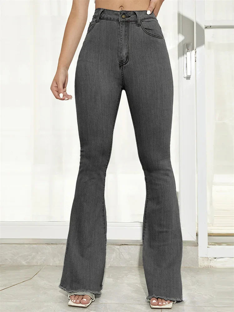 DANIELLE - Flared Jeans - Hoge Taille