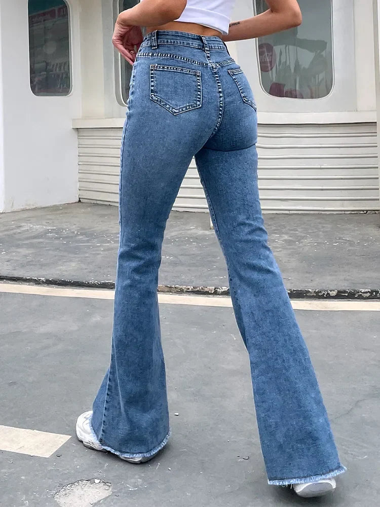 DANIELLE - Flared Jeans - Hoge Taille