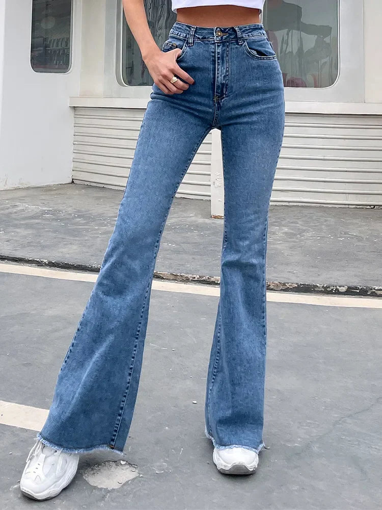 DANIELLE - Flared Jeans - Hoge Taille