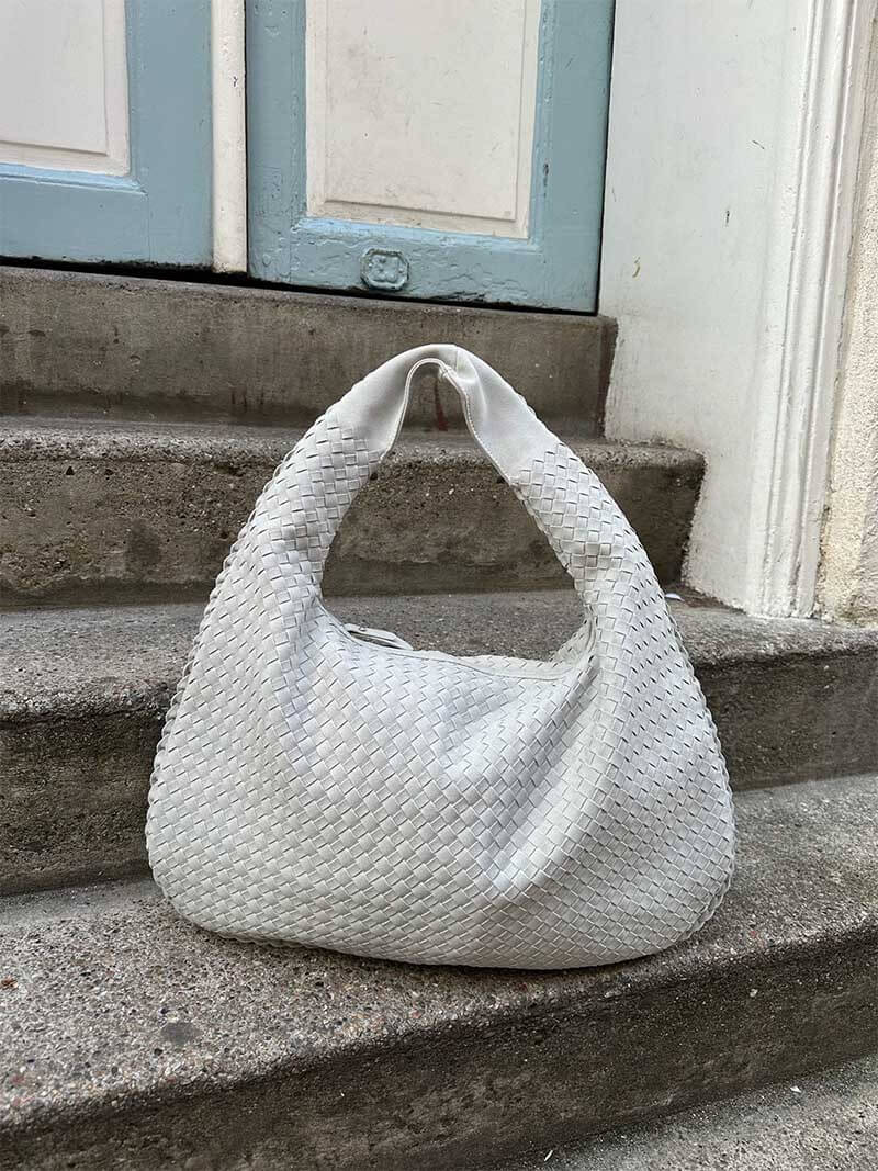 Suède Geweven Tas XL