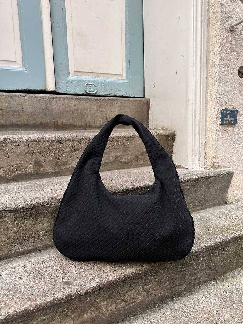 Suède Geweven Tas XL