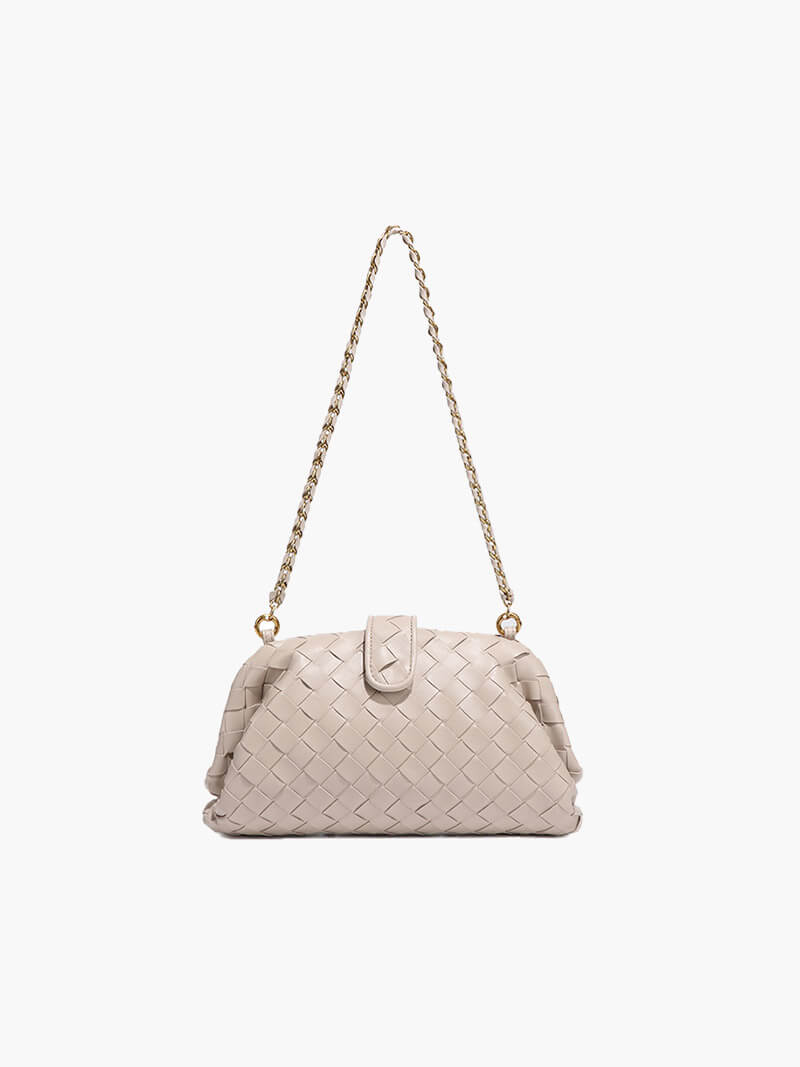 Tessa geweven clutch