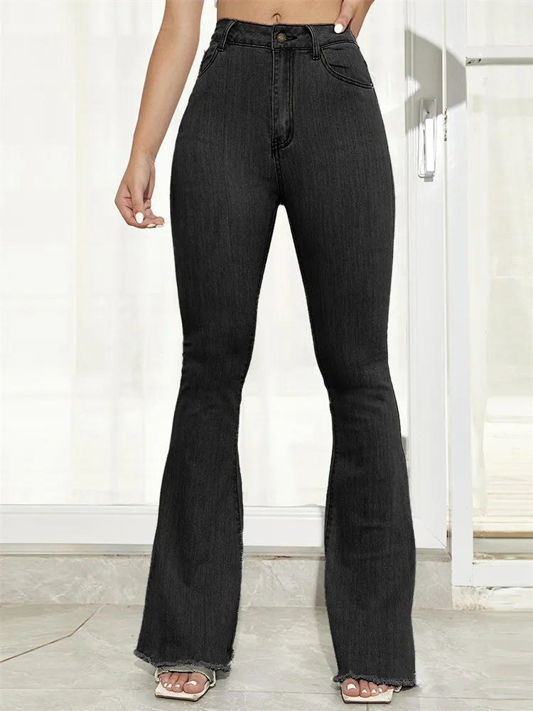 DANIELLE - Flared Jeans - Hoge Taille