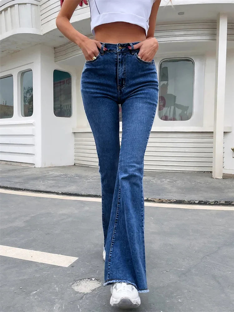 DANIELLE - Flared Jeans - Hoge Taille