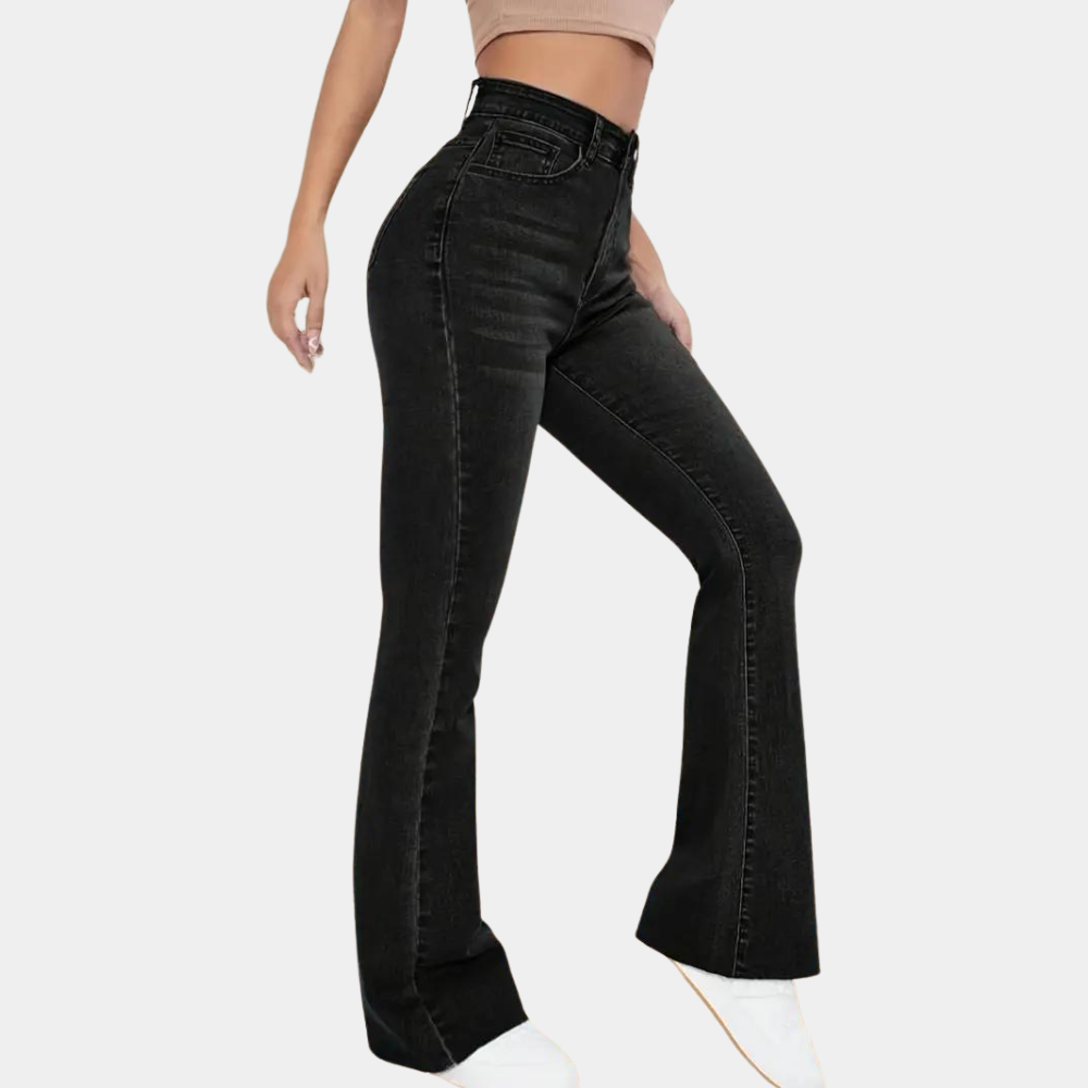 MADISON - Gewassen Flared Jeans