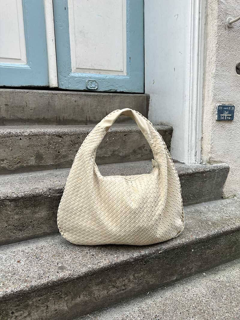 Suède Geweven Tas XL