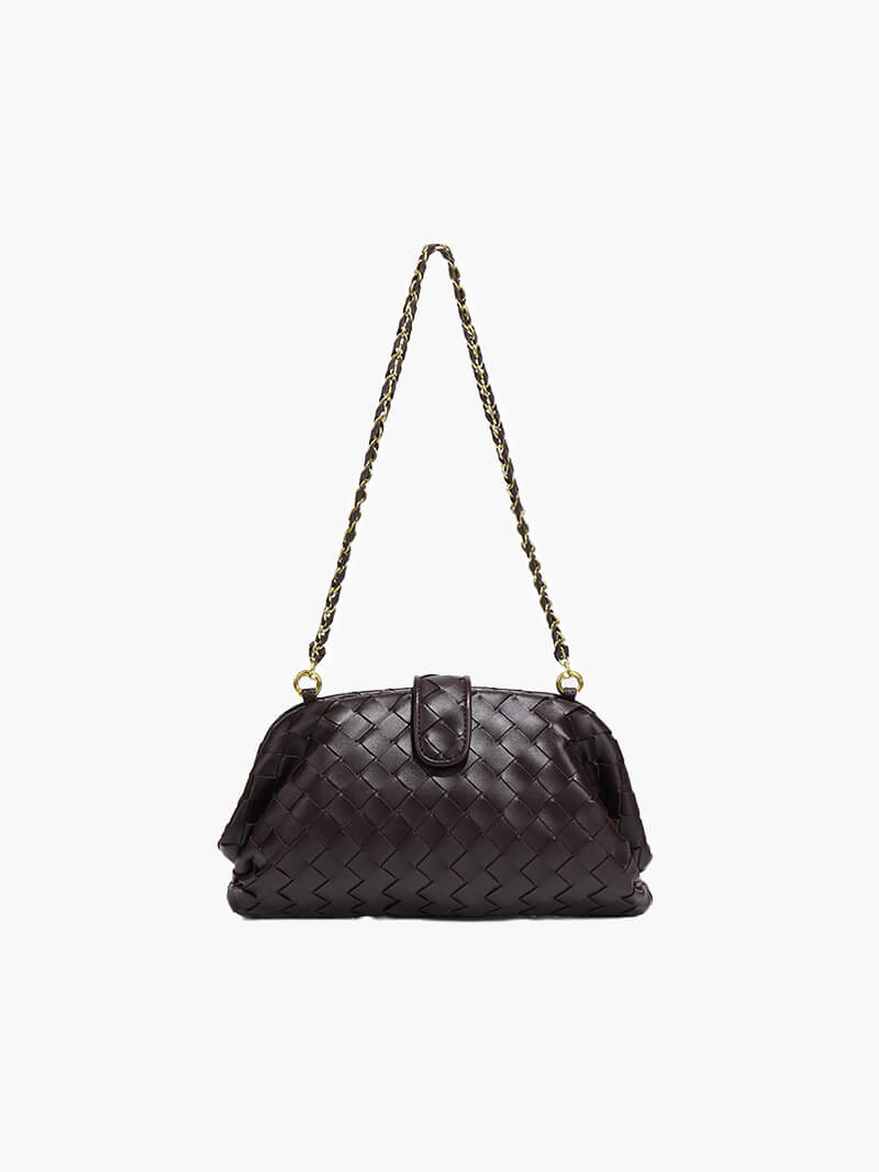 Tessa geweven clutch
