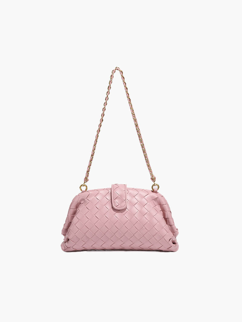 Tessa geweven clutch
