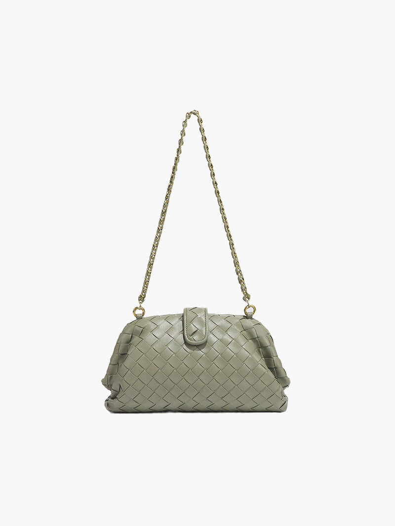 Tessa geweven clutch