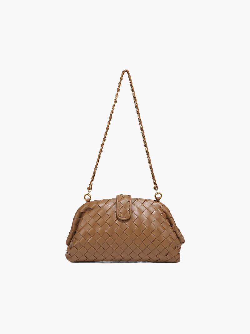 Tessa geweven clutch