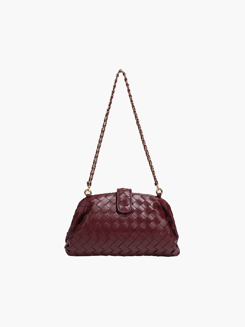 Tessa geweven clutch